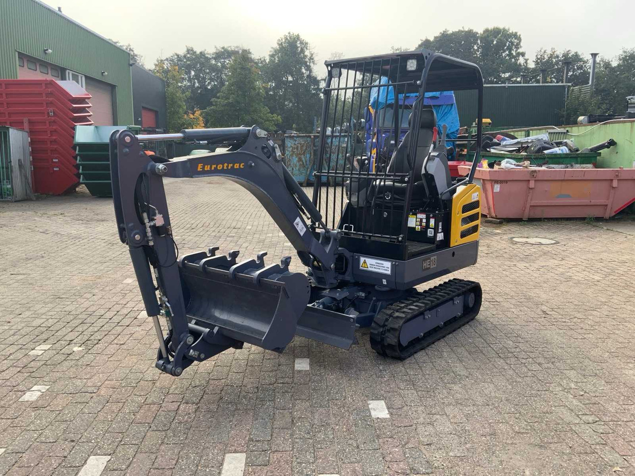 Eurotrac HE18 - Mini excavator: picture 1 Eurotrac HE18 - Mini excavator: picture 1