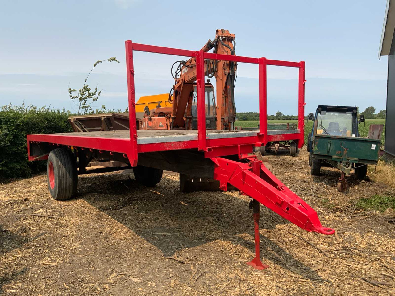 Flat car - Farm platform trailer: picture 2 Flat car - Farm platform trailer: picture 2