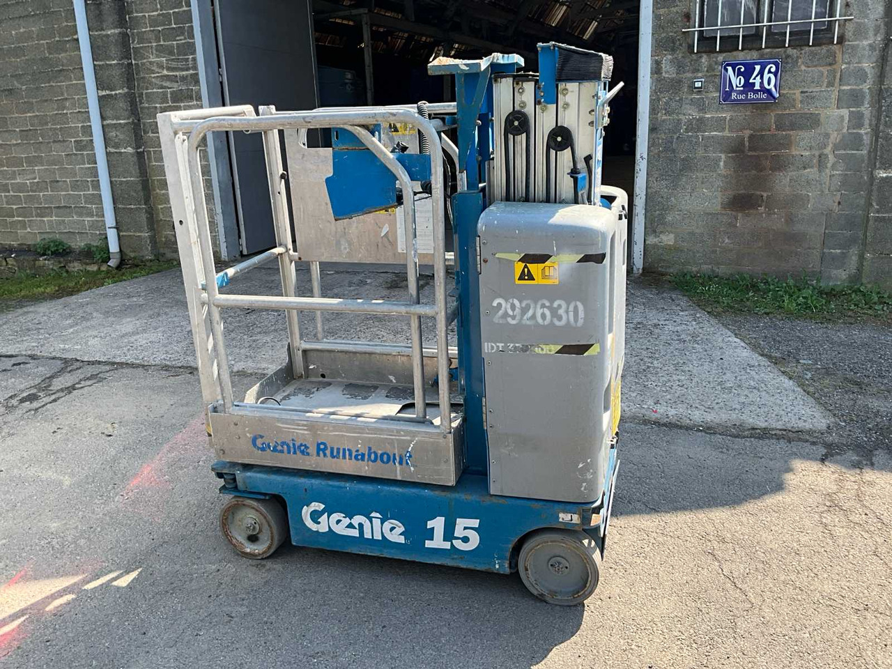 Genie runabout Genie 15 GR-15 - Aerial platform: picture 5 Genie runabout Genie 15 GR-15 - Aerial platform: picture 5