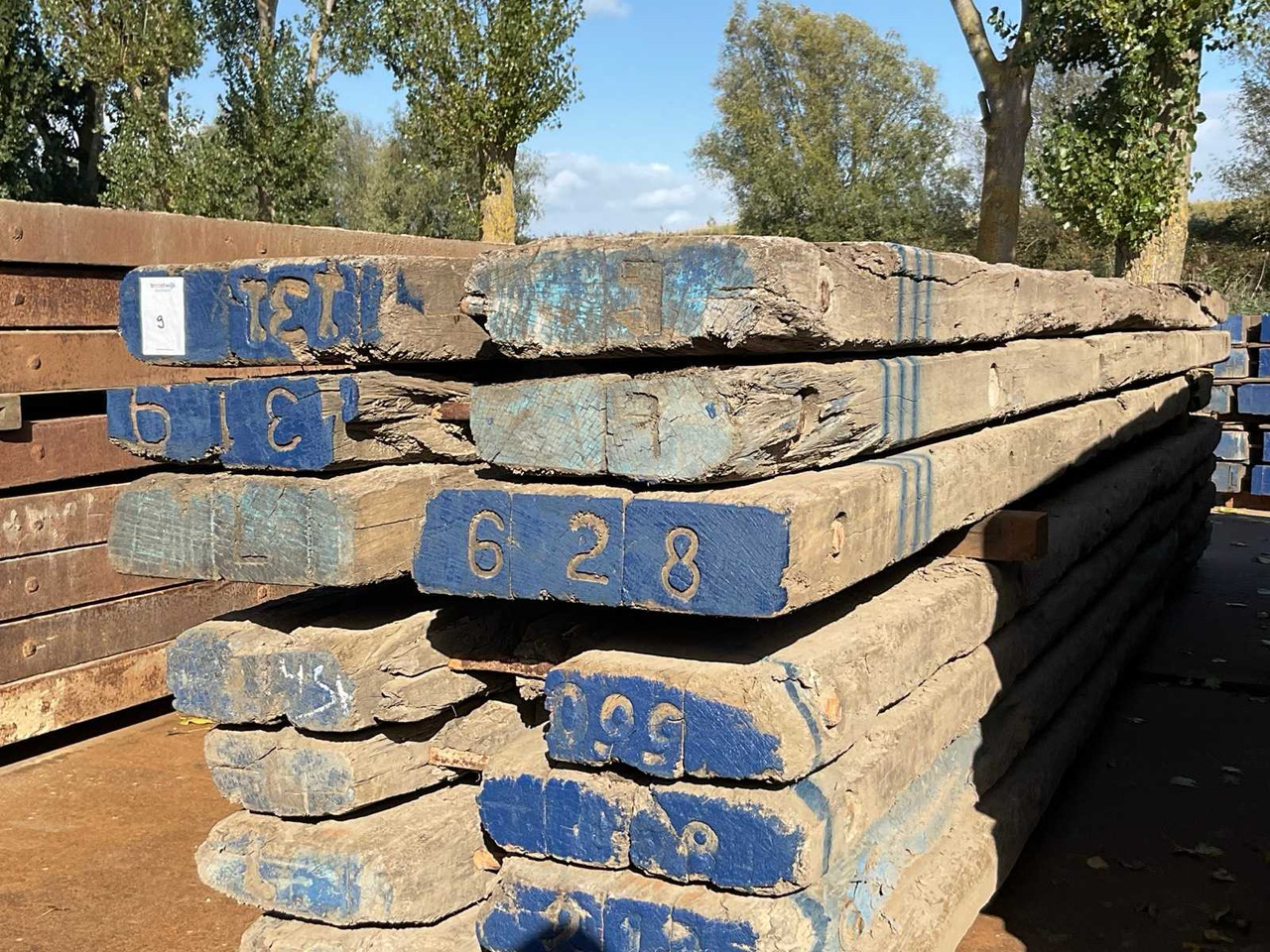 Hardwood dragline bulkhead (16x) - Construction equipment: picture 3 Hardwood dragline bulkhead (16x) - Construction equipment: picture 3