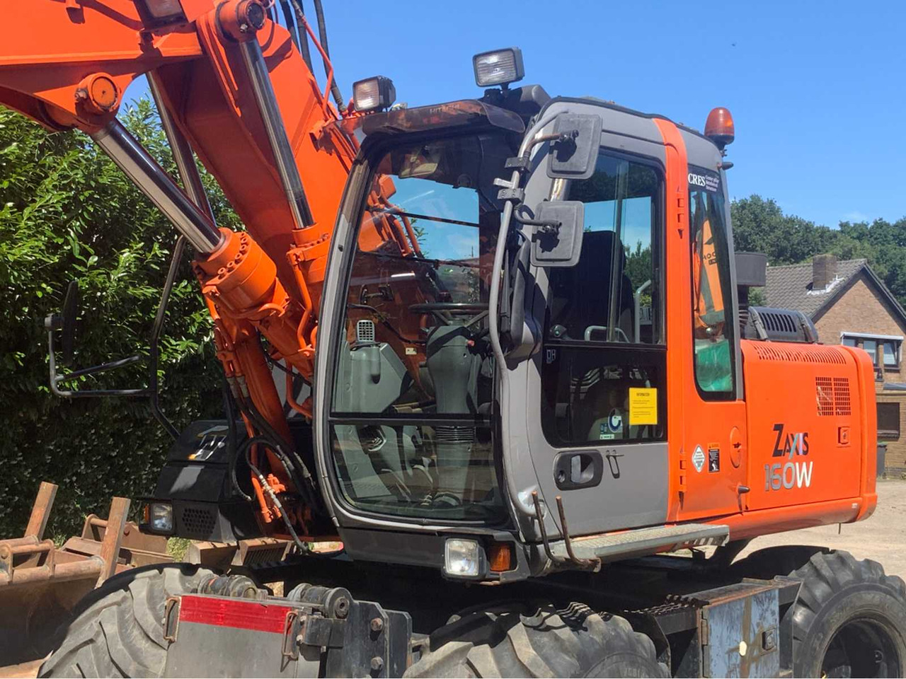 Hitachi ZX 160W - Wheel excavator: picture 5 Hitachi ZX 160W - Wheel excavator: picture 5