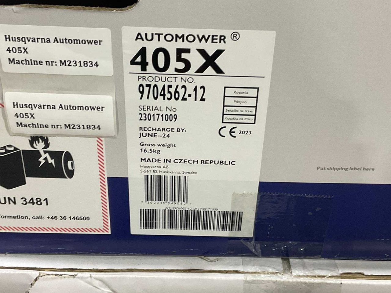 Husqvarna 405X - Garden mower: picture 4 Husqvarna 405X - Garden mower: picture 4