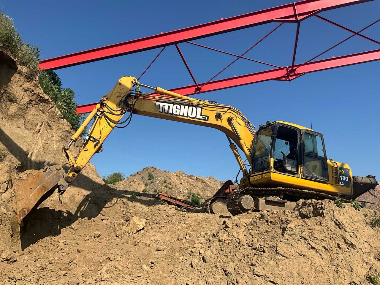 KOMATSU PC180LC-7 EO - Crawler excavator: picture 1 KOMATSU PC180LC-7 EO - Crawler excavator: picture 1