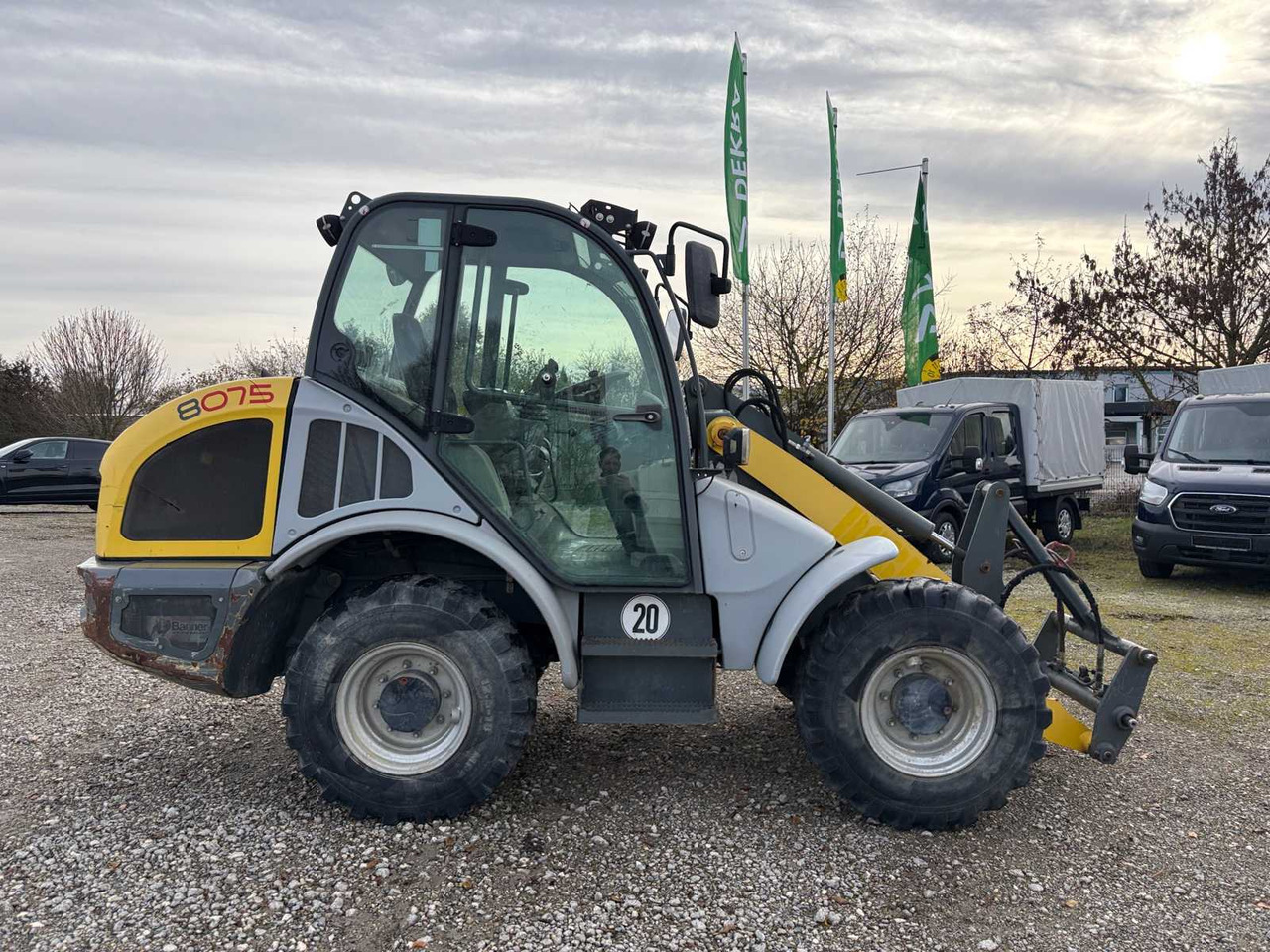 KRAMER 8075 BACKHOE LOADER - Backhoe loader: picture 4 KRAMER 8075 BACKHOE LOADER - Backhoe loader: picture 4