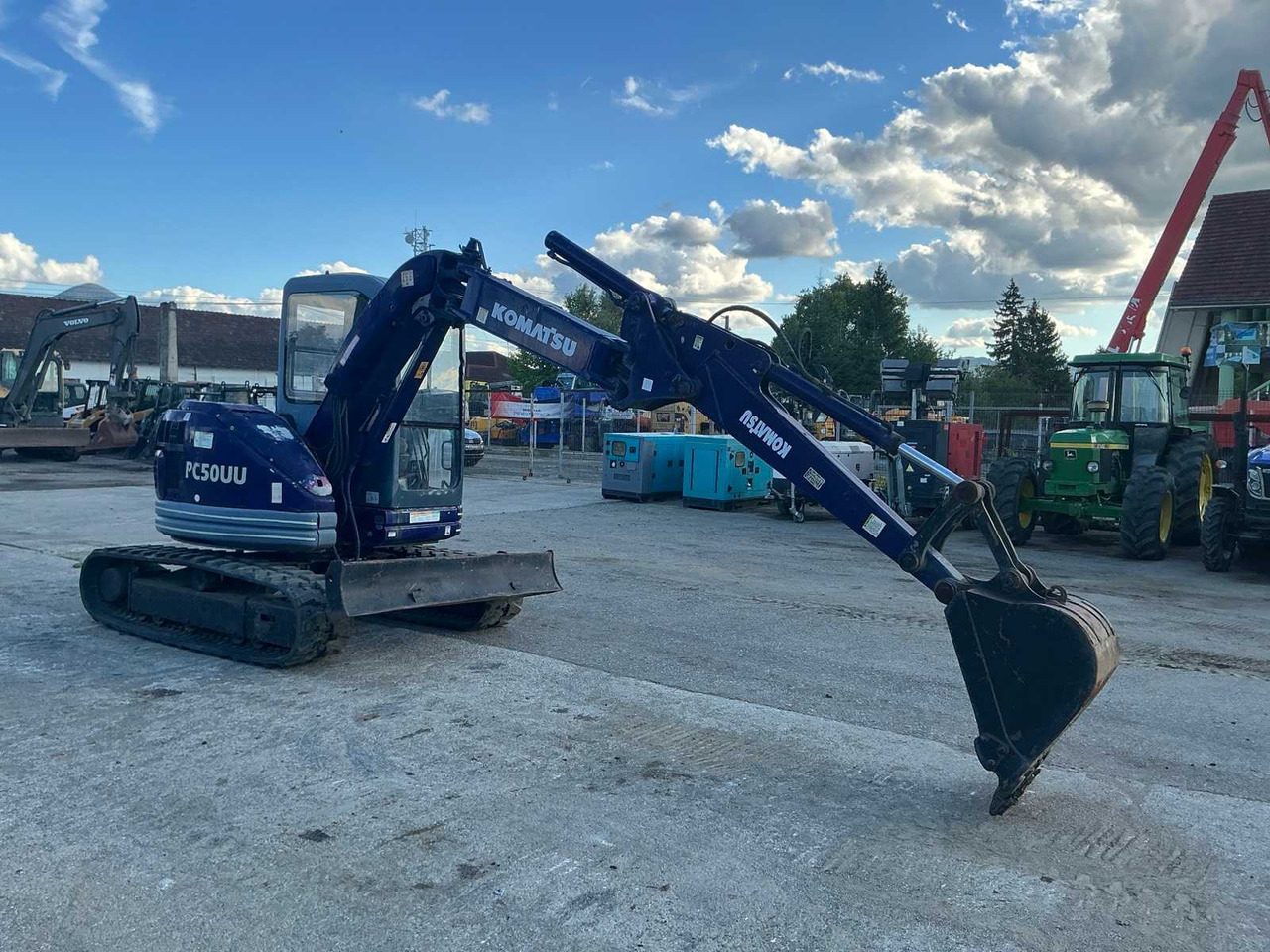 Komatsu KOMATSU - PC50 UU-2 - MINI-EXCAVATOR - 2005 - Mini excavator: picture 4 Komatsu KOMATSU - PC50 UU-2 - MINI-EXCAVATOR - 2005 - Mini excavator: picture 4