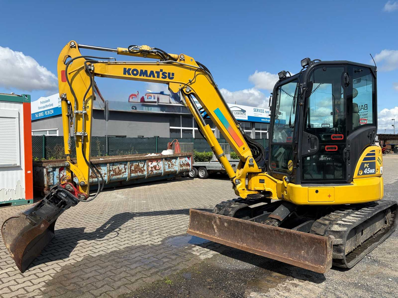 Komatsu PC45MR-5EO - Mini excavator: picture 1 Komatsu PC45MR-5EO - Mini excavator: picture 1