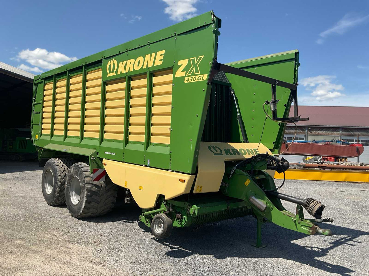 Krone ZX430GL / ZX-2A - Self-loading wagon: picture 1 Krone ZX430GL / ZX-2A - Self-loading wagon: picture 1