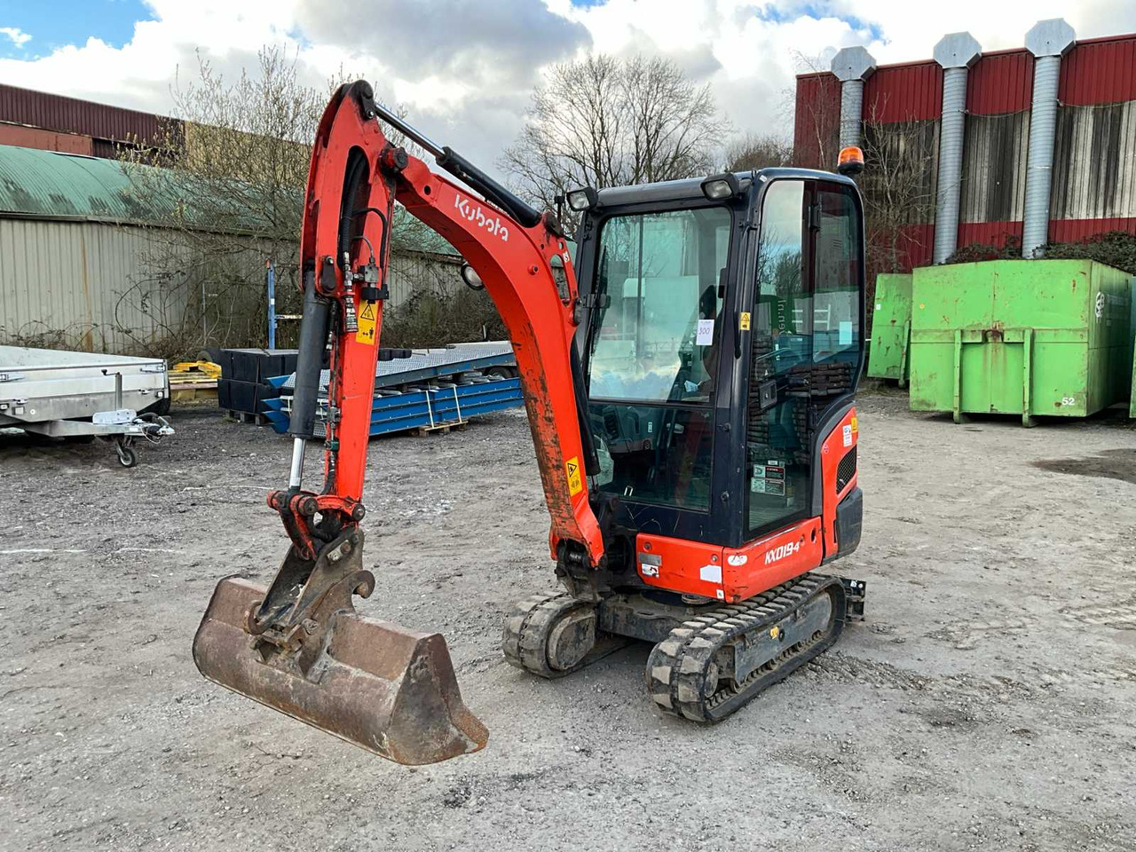 Kubota KX019-4 - Mini excavator: picture 4 Kubota KX019-4 - Mini excavator: picture 4