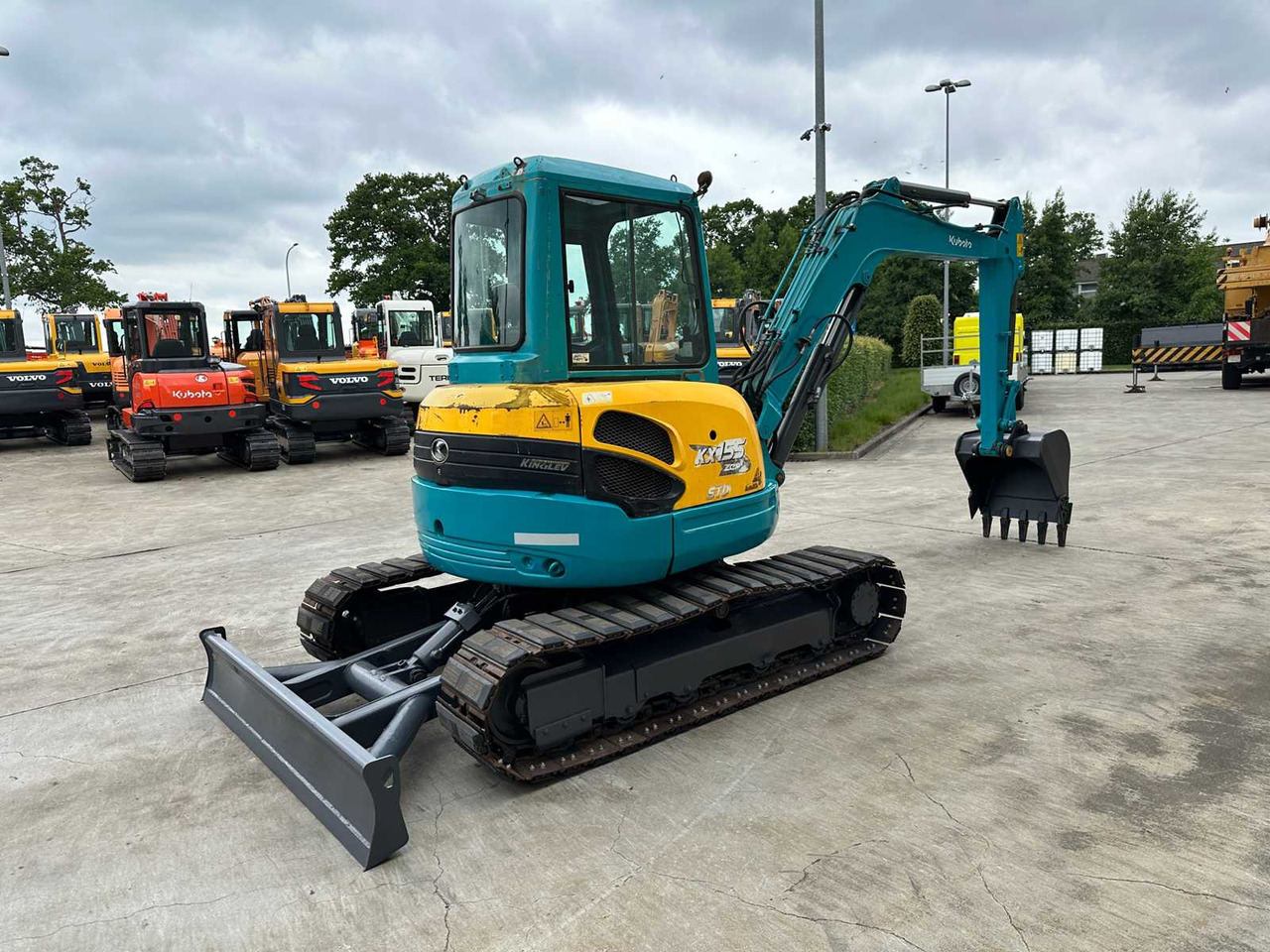 Kubota KX155-3SZ - Crawler excavator: picture 4 Kubota KX155-3SZ - Crawler excavator: picture 4