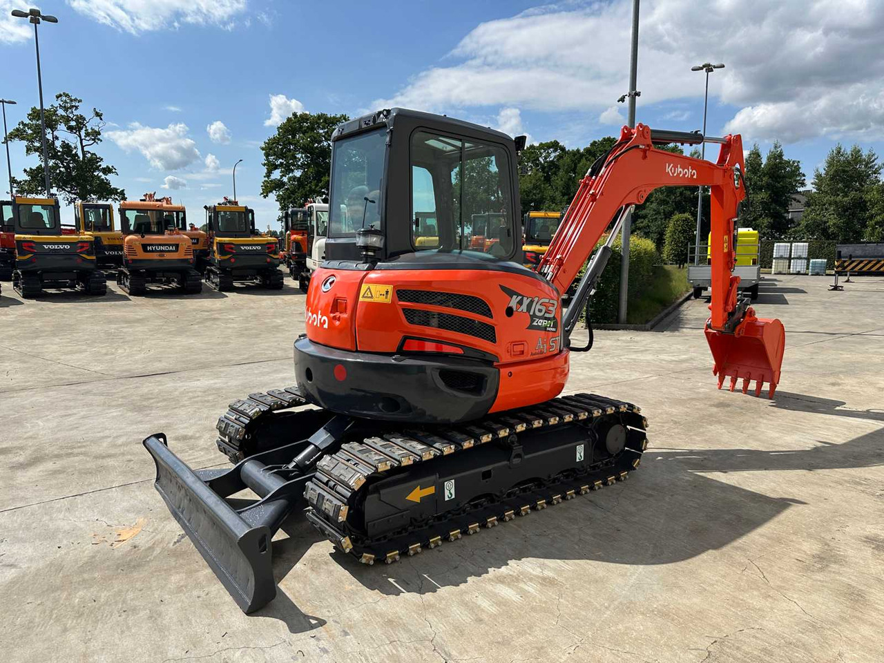Kubota KX163-5 - Crawler excavator: picture 4 Kubota KX163-5 - Crawler excavator: picture 4