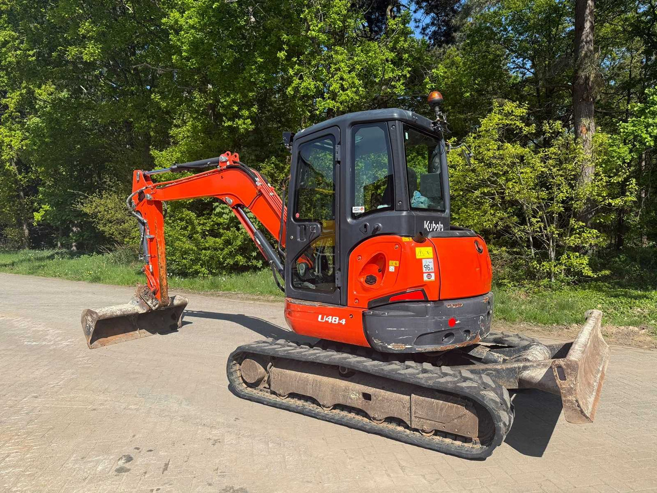 Kubota KX48-4 - Crawler excavator: picture 3 Kubota KX48-4 - Crawler excavator: picture 3