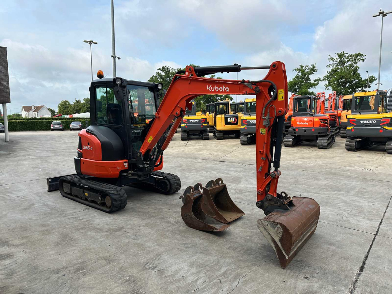 Kubota U36-4 - Mini excavator: picture 3 Kubota U36-4 - Mini excavator: picture 3