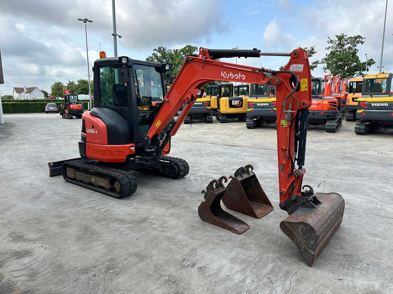 Kubota U36-4 - Mini excavator: picture 3 Kubota U36-4 - Mini excavator: picture 3