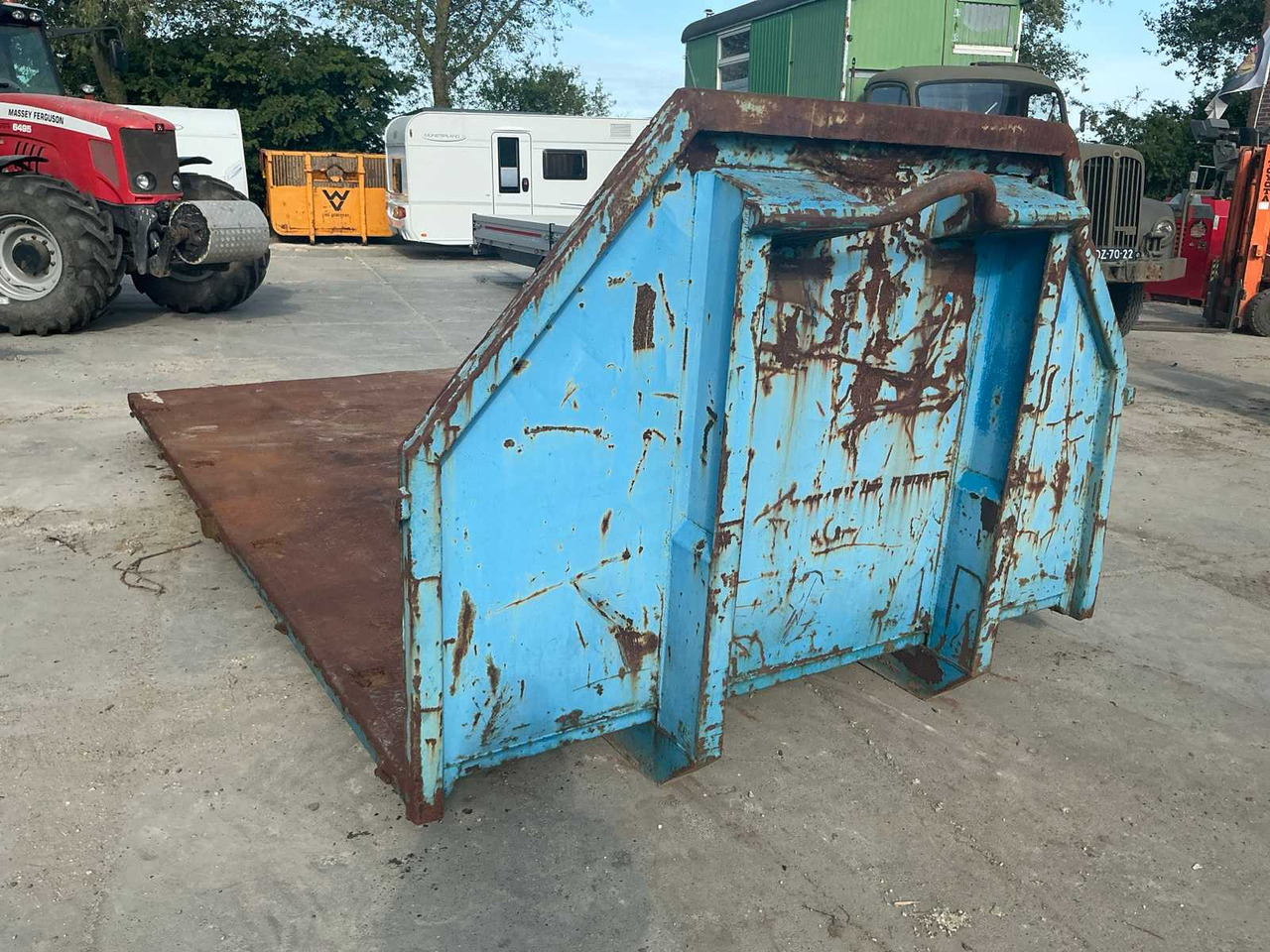 Loading platform 'hooklift' - Farm platform trailer: picture 2 Loading platform 'hooklift' - Farm platform trailer: picture 2