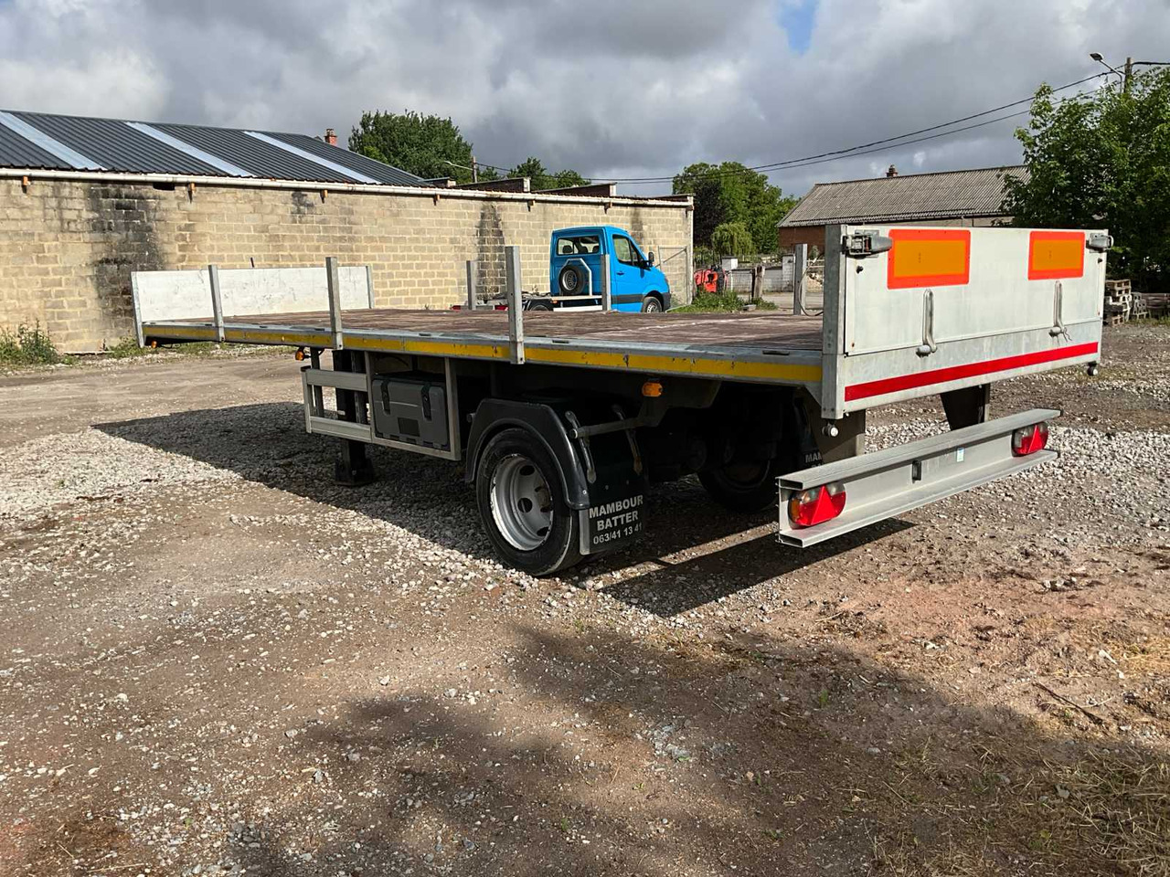 Mambour MU1A7 - Farm platform trailer: picture 5 Mambour MU1A7 - Farm platform trailer: picture 5
