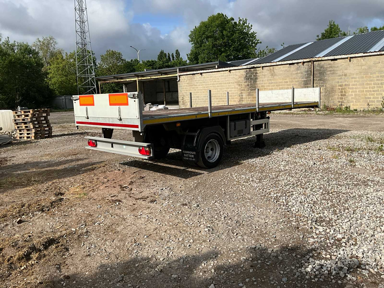 Mambour MU1A7 - Farm platform trailer: picture 3 Mambour MU1A7 - Farm platform trailer: picture 3
