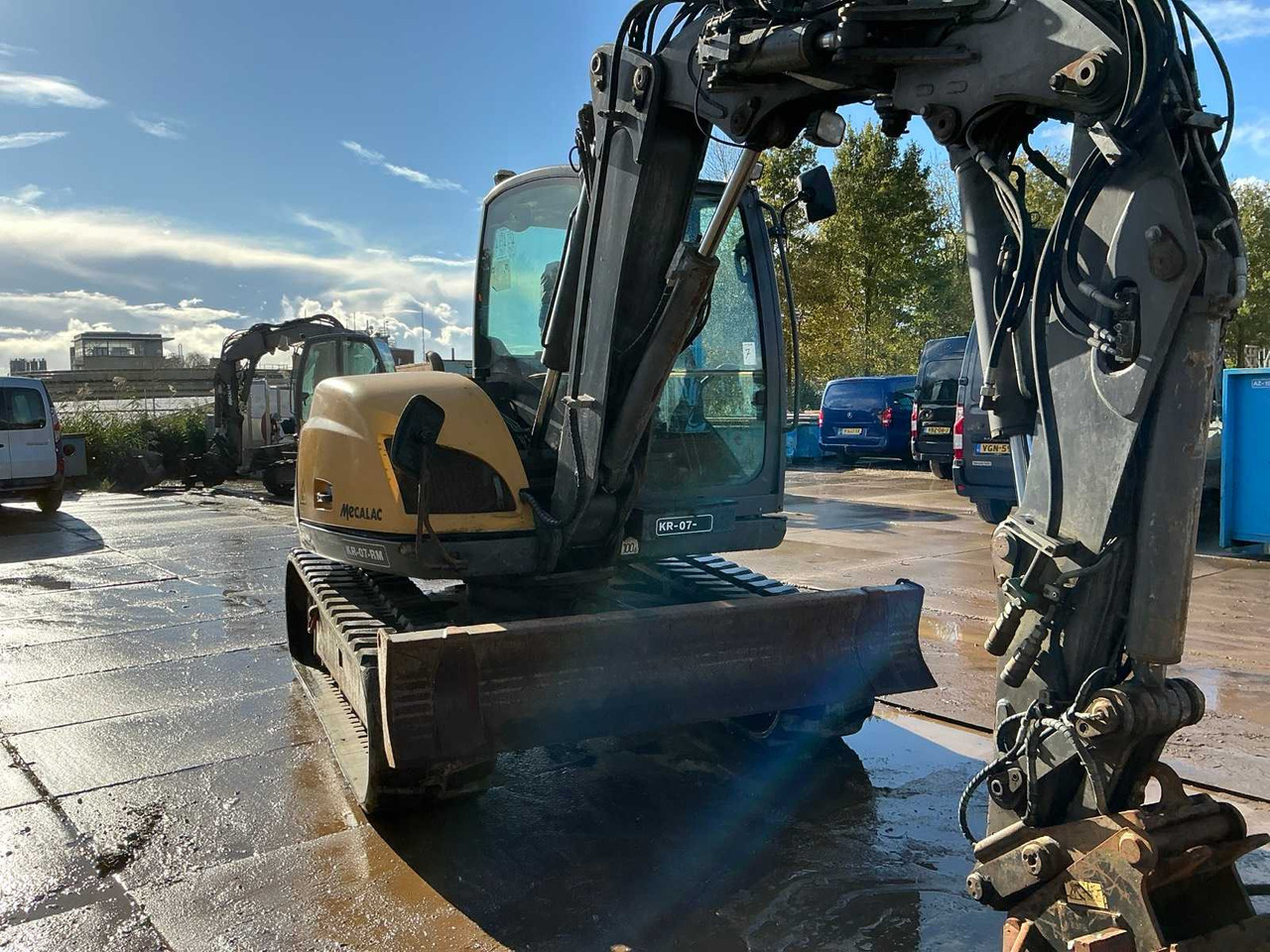 Mecalac 2010 MECALAC 8MCR CRAWLER EXCAVATOR - Crawler excavator: picture 4 Mecalac 2010 MECALAC 8MCR CRAWLER EXCAVATOR - Crawler excavator: picture 4