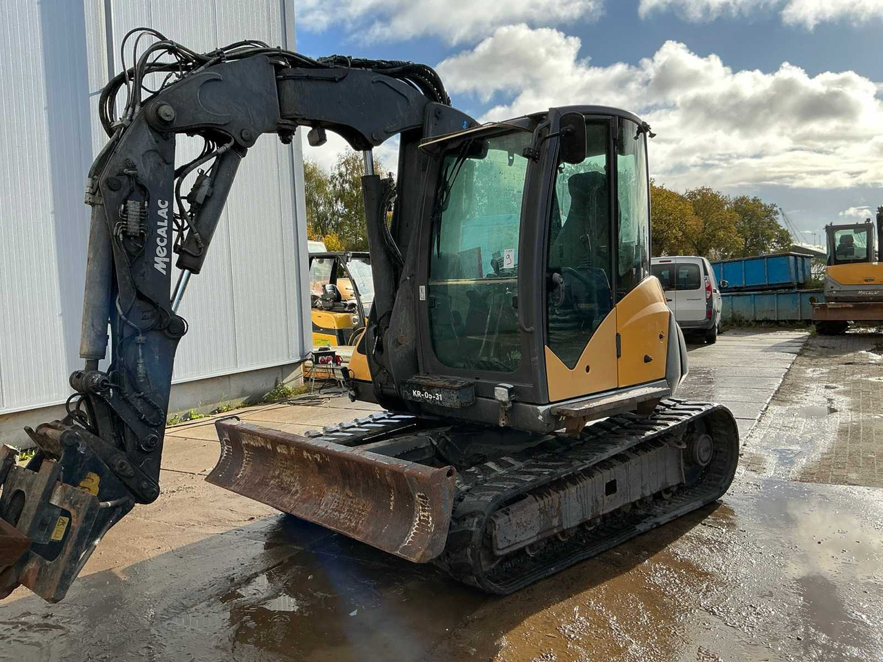 Mecalac 2016 MECALAC 8MCR CRAWLER EXCAVATOR - Crawler excavator: picture 3 Mecalac 2016 MECALAC 8MCR CRAWLER EXCAVATOR - Crawler excavator: picture 3