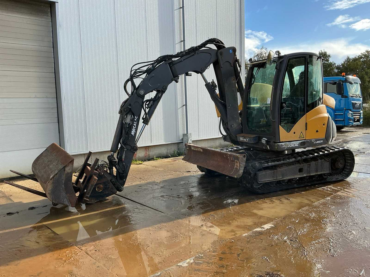 Mecalac 2017 MECALAC 8MCR CRAWLER EXCAVATOR - Crawler excavator: picture 1 Mecalac 2017 MECALAC 8MCR CRAWLER EXCAVATOR - Crawler excavator: picture 1