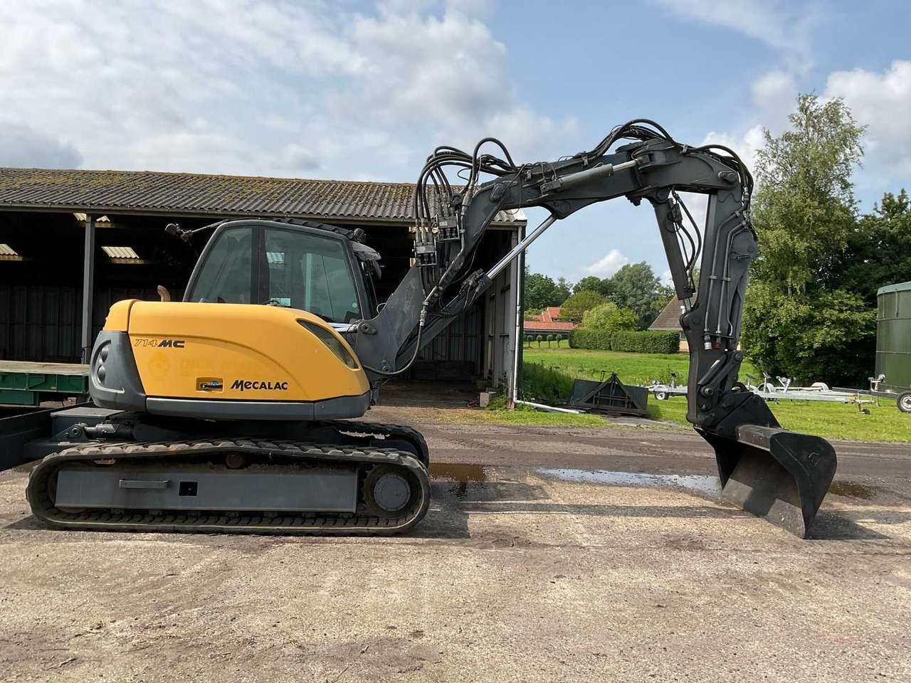 Mecalac 714MC - Crawler excavator: picture 5 Mecalac 714MC - Crawler excavator: picture 5