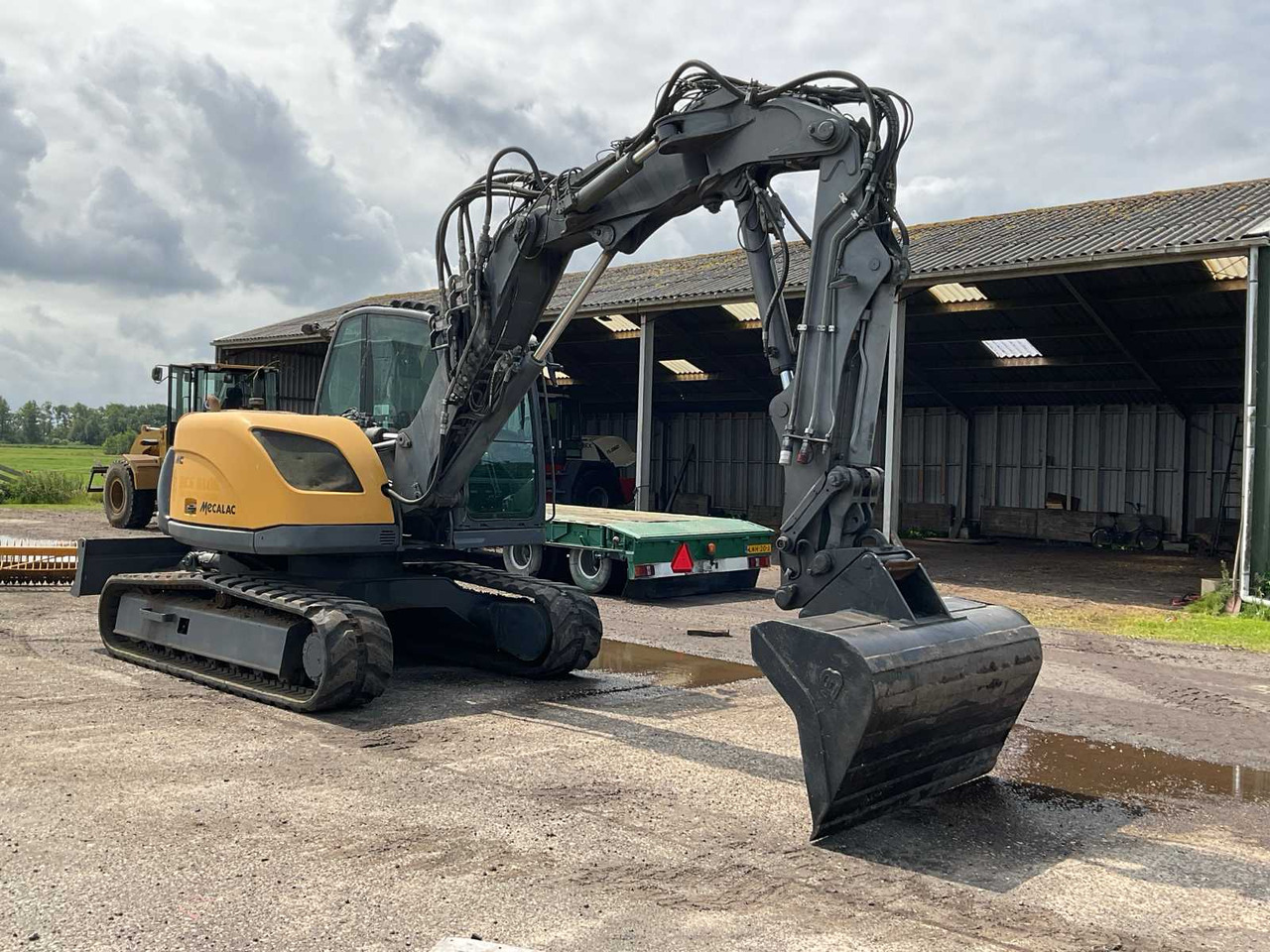 Mecalac 714MC - Crawler excavator: picture 4 Mecalac 714MC - Crawler excavator: picture 4