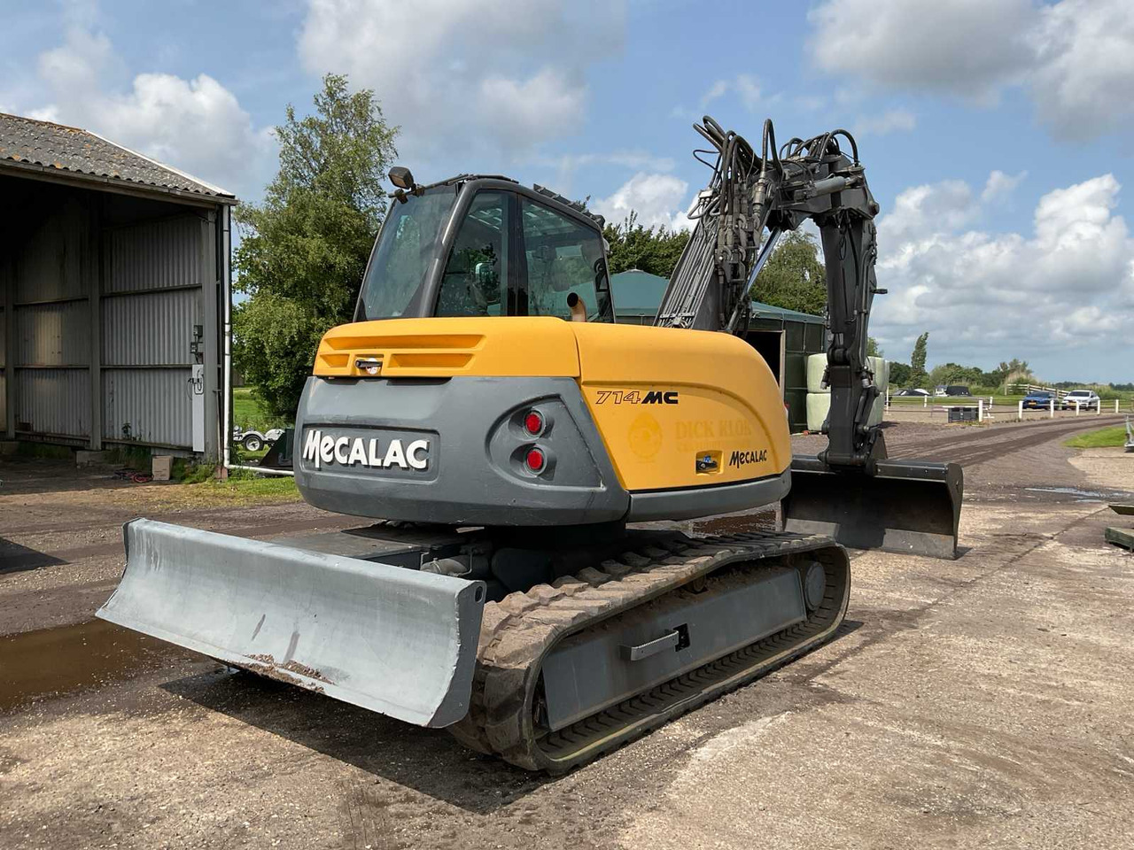 Mecalac 714MC - Crawler excavator: picture 3 Mecalac 714MC - Crawler excavator: picture 3