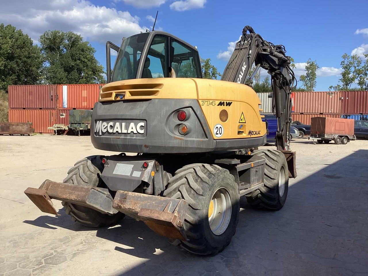 Mecalac 714MW - Mobile crane: picture 3 Mecalac 714MW - Mobile crane: picture 3