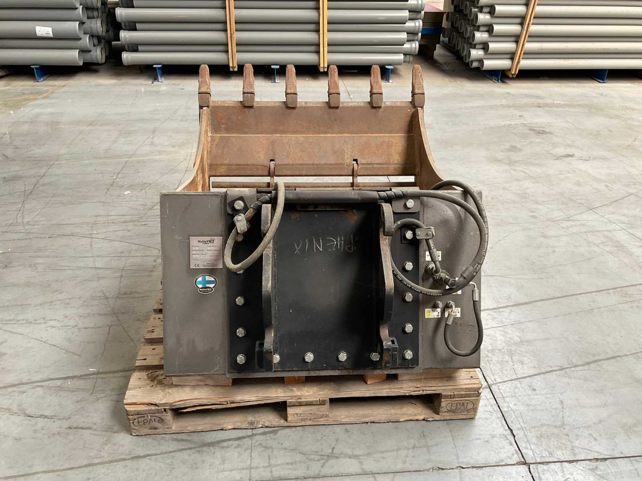 Multavex Vibra 5-10S - Excavator bucket: picture 3 Multavex Vibra 5-10S - Excavator bucket: picture 3
