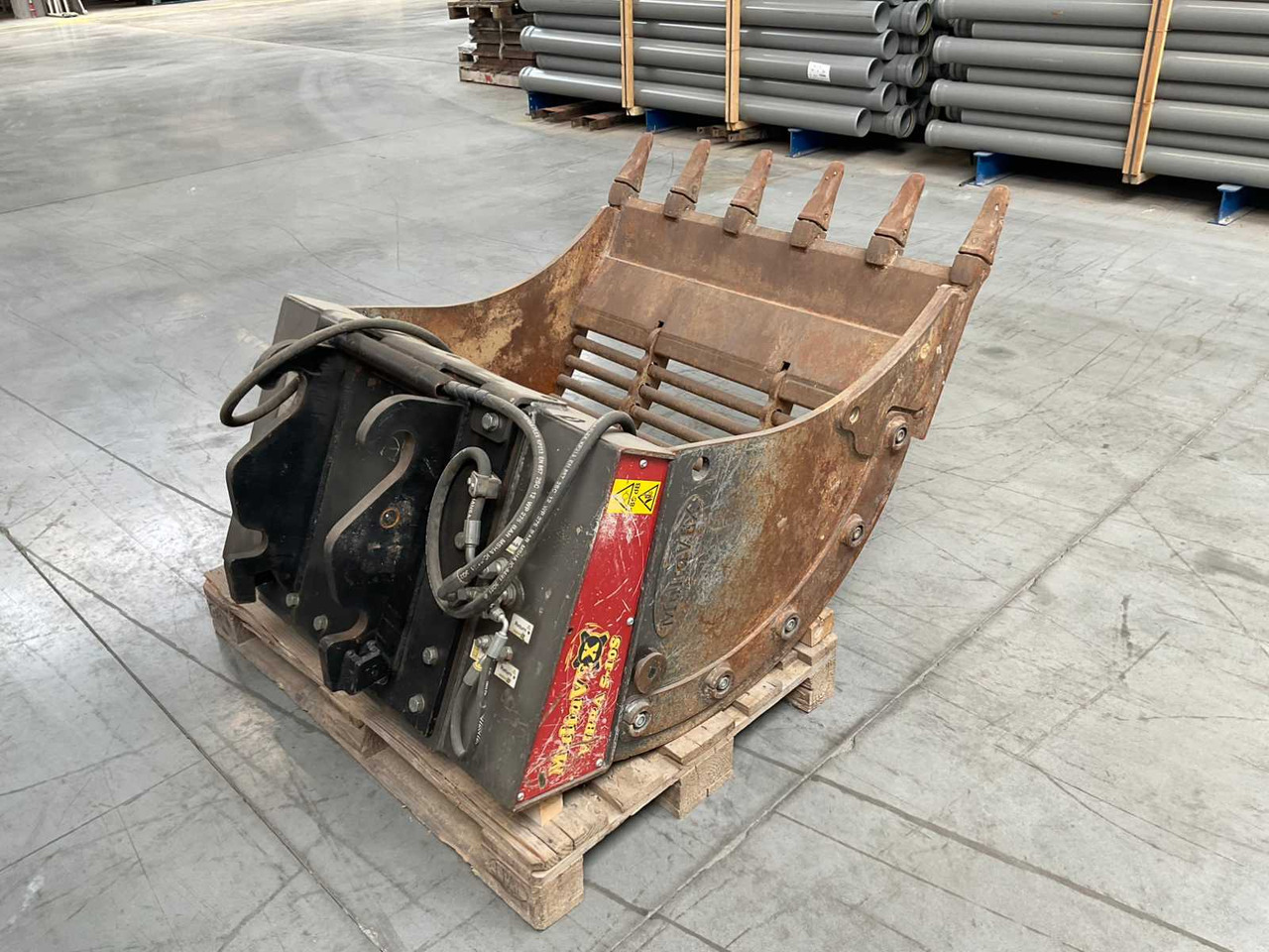Multavex Vibra 5-10S - Excavator bucket: picture 4 Multavex Vibra 5-10S - Excavator bucket: picture 4