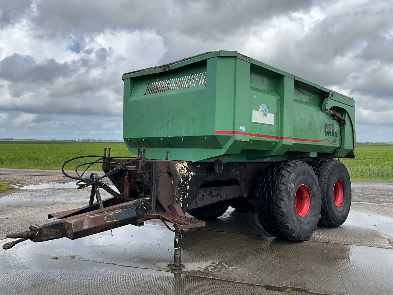 Peecon CAR-140 - Farm tipping trailer/ Dumper: picture 1 Peecon CAR-140 - Farm tipping trailer/ Dumper: picture 1