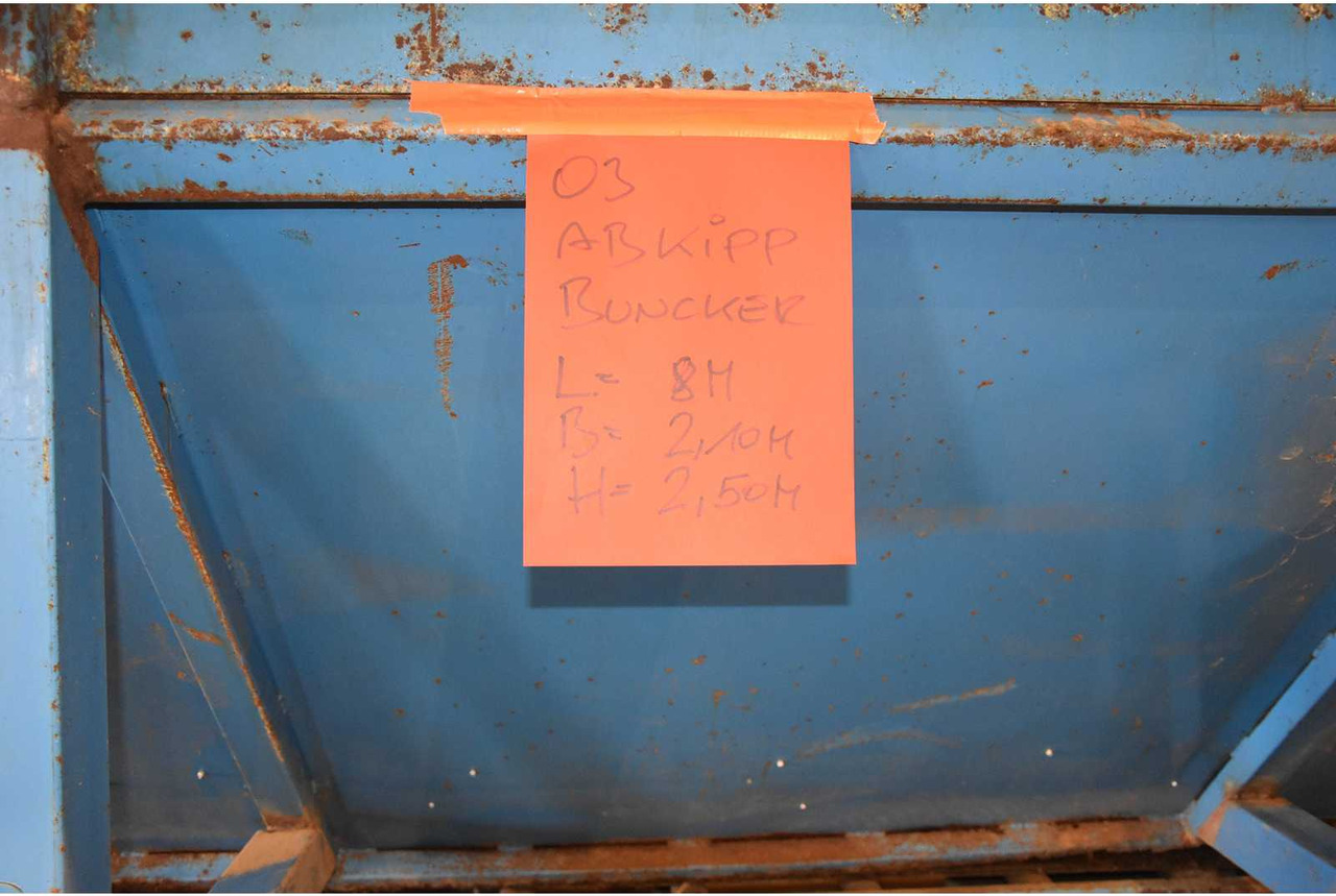 Potato bunker - Storage equipment: picture 2 Potato bunker - Storage equipment: picture 2