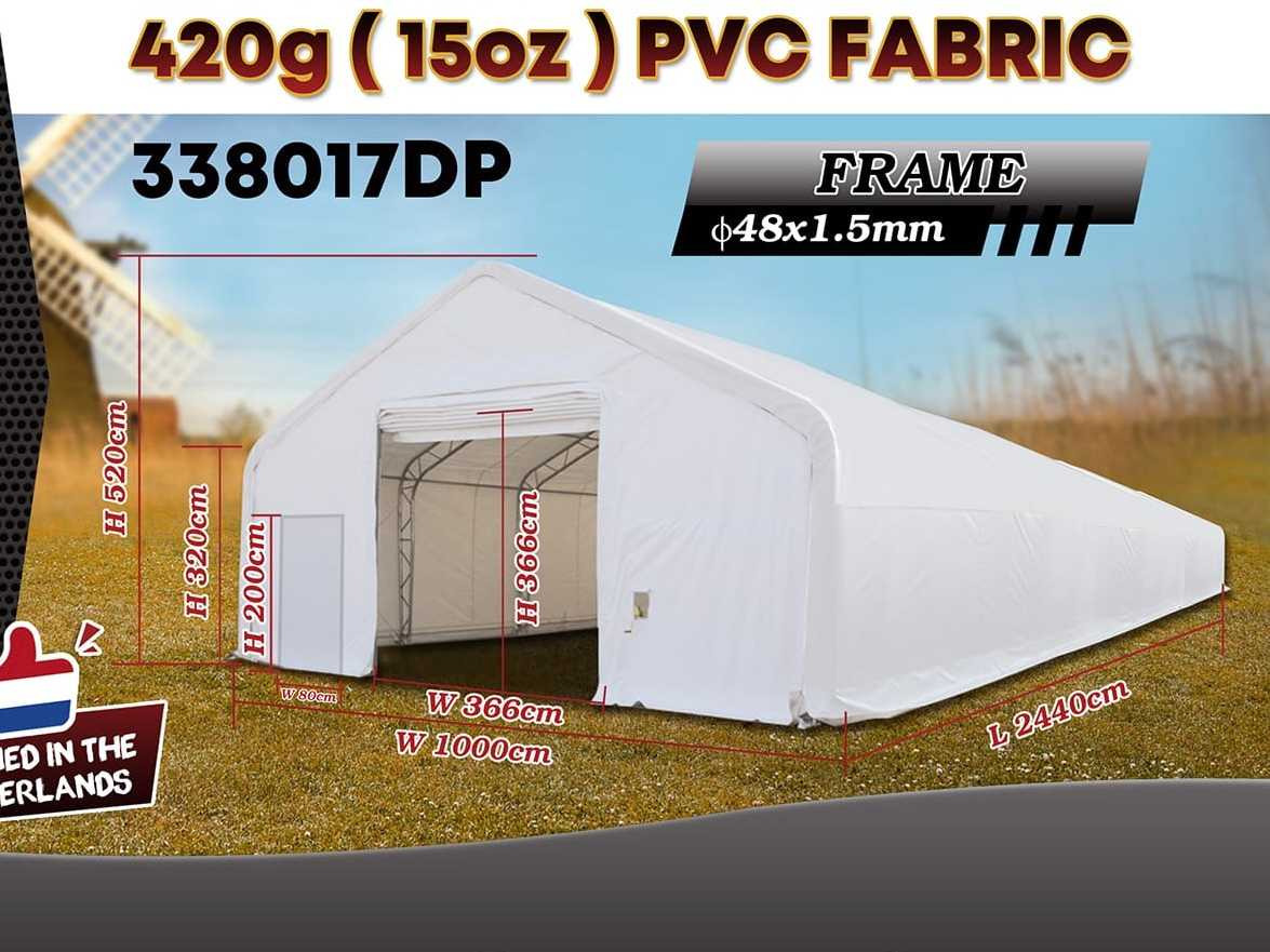 Rhino-Cross-Shelter 338017DP - 24,4x10x5,2 m - Storage tank: picture 2 Rhino-Cross-Shelter 338017DP - 24,4x10x5,2 m - Storage tank: picture 2
