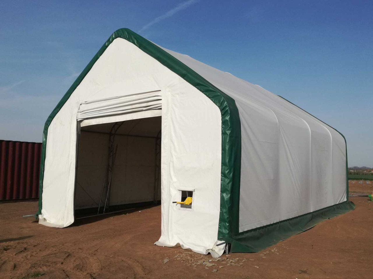 Rhino-Cross-Shelter 338017DP - 24,4x10x5,2 m - Storage tank: picture 5 Rhino-Cross-Shelter 338017DP - 24,4x10x5,2 m - Storage tank: picture 5