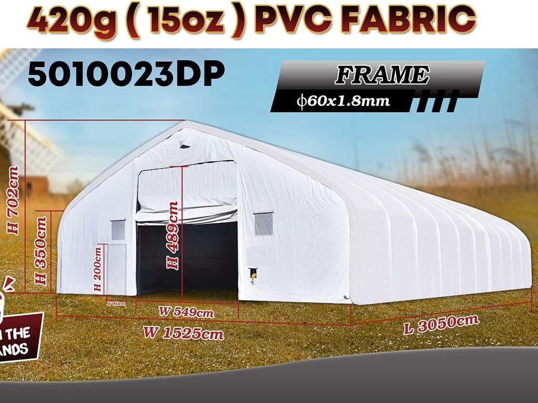 Rhino-Cross-Shelter 5010023DP - 30,5x15,25x7,015 m - Storage tank: picture 2 Rhino-Cross-Shelter 5010023DP - 30,5x15,25x7,015 m - Storage tank: picture 2