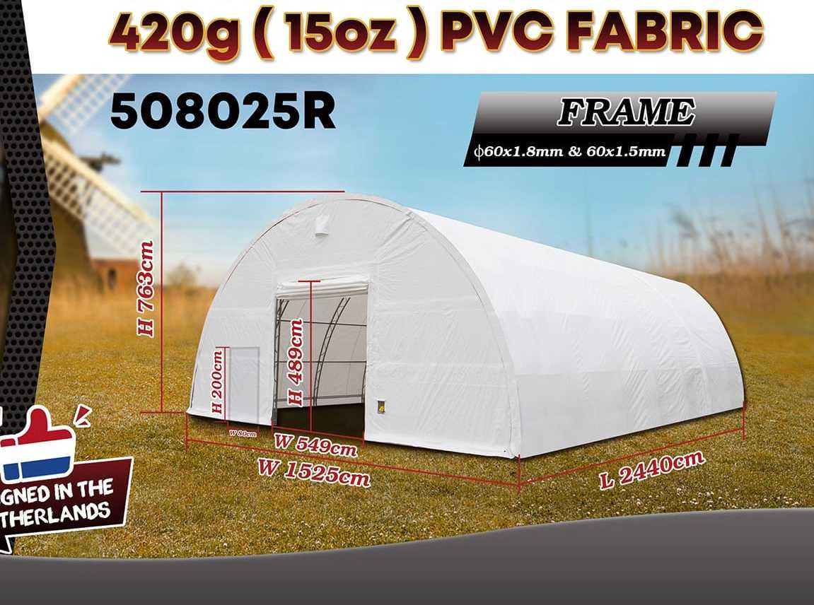 Rhino-Cross-Shelter 508025R - 24,4x15,25x7,625 m - Storage tank: picture 2 Rhino-Cross-Shelter 508025R - 24,4x15,25x7,625 m - Storage tank: picture 2