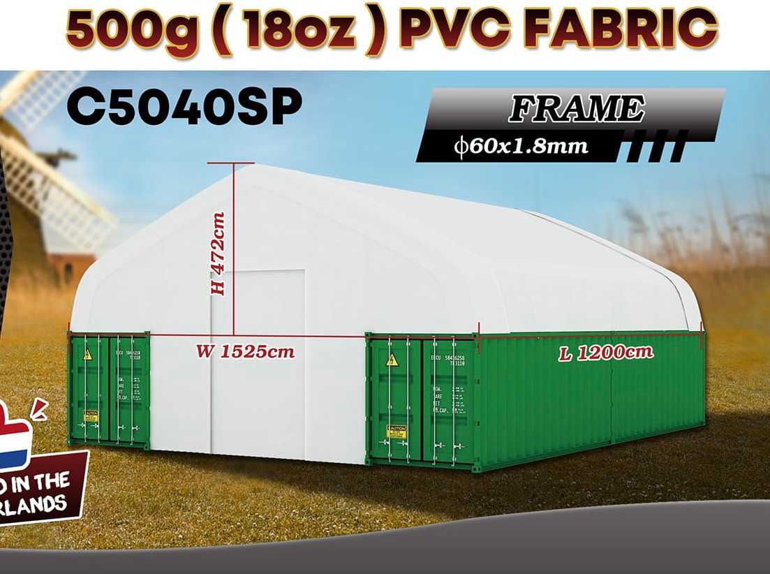 Rhino-Cross-Shelter C5040SP - 12x15,25x4,72 m - Storage tank: picture 4 Rhino-Cross-Shelter C5040SP - 12x15,25x4,72 m - Storage tank: picture 4