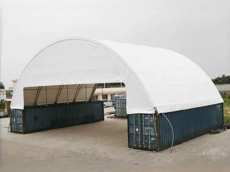 Rhino-Cross-Shelter C604015S - 12x18x4,5 m - Storage tank: picture 1 Rhino-Cross-Shelter C604015S - 12x18x4,5 m - Storage tank: picture 1