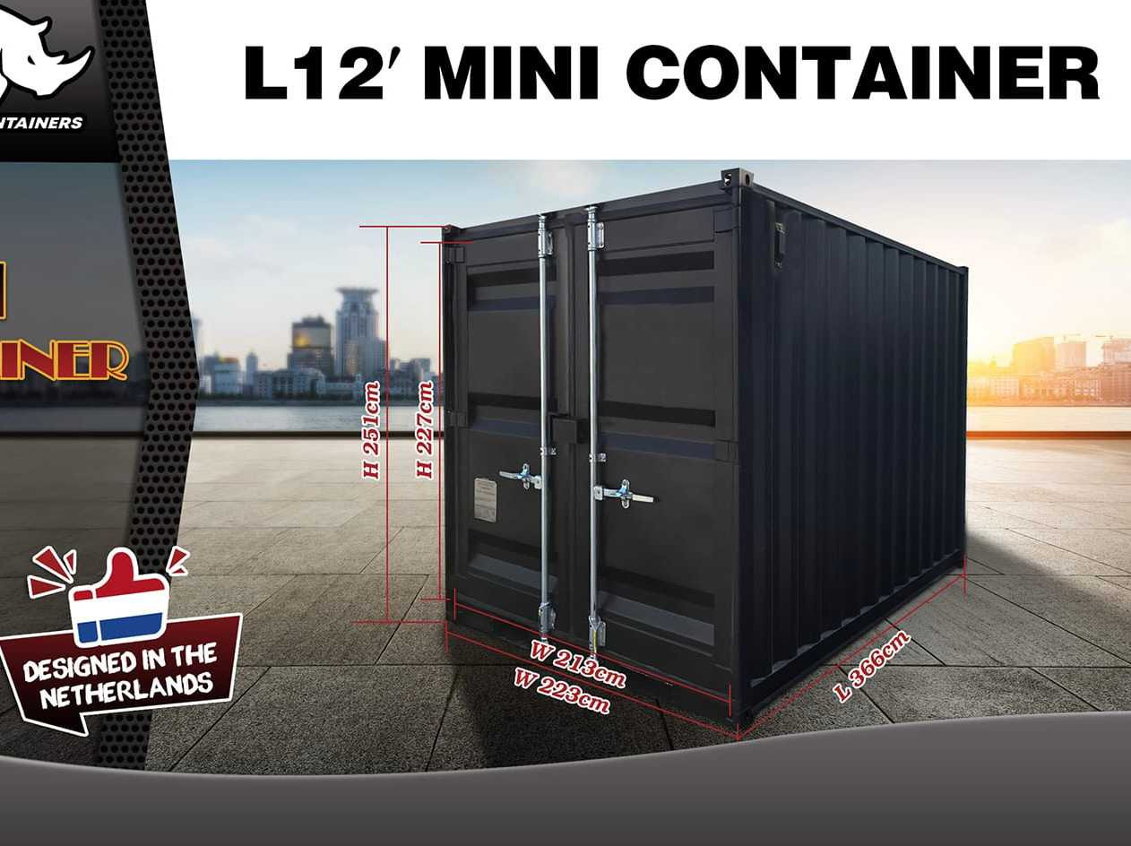 Shipping container Rhino-cross-containers 12ft: picture 7