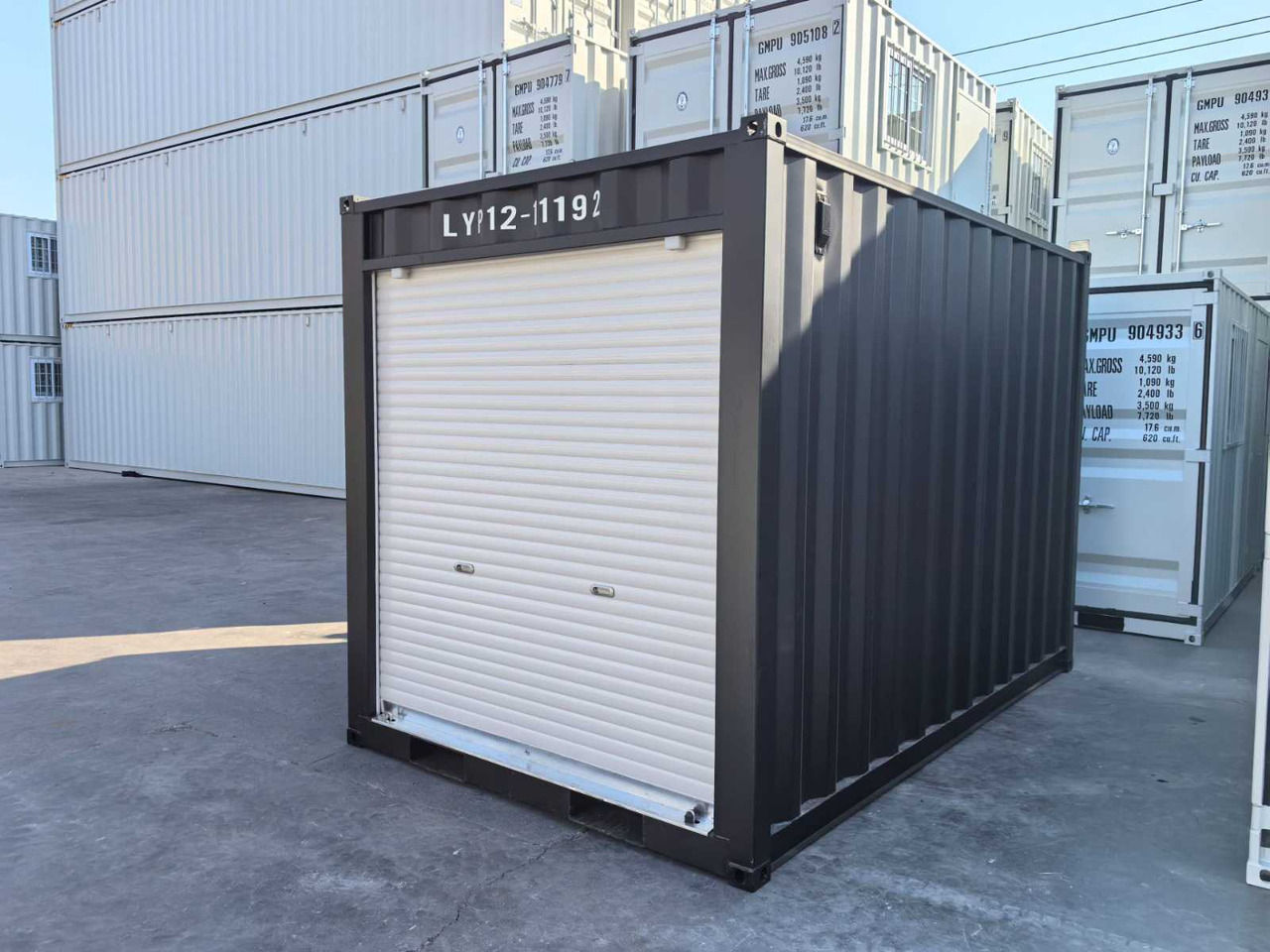 Rhino-cross-containers 12ft met roldeur - Shipping container: picture 1 Rhino-cross-containers 12ft met roldeur - Shipping container: picture 1