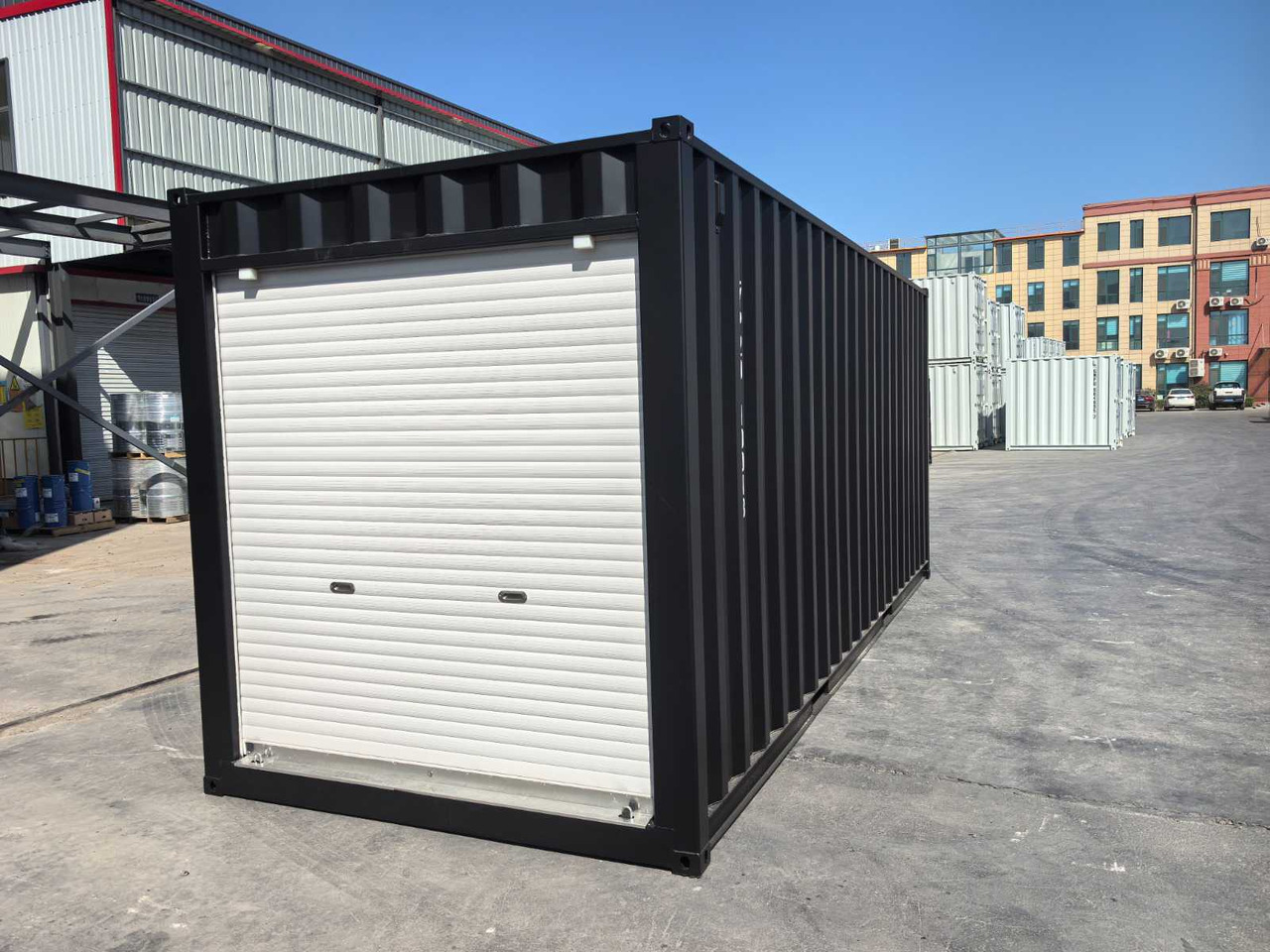 Rhino-cross-containers 20ft met roldeur - Shipping container: picture 1 Rhino-cross-containers 20ft met roldeur - Shipping container: picture 1