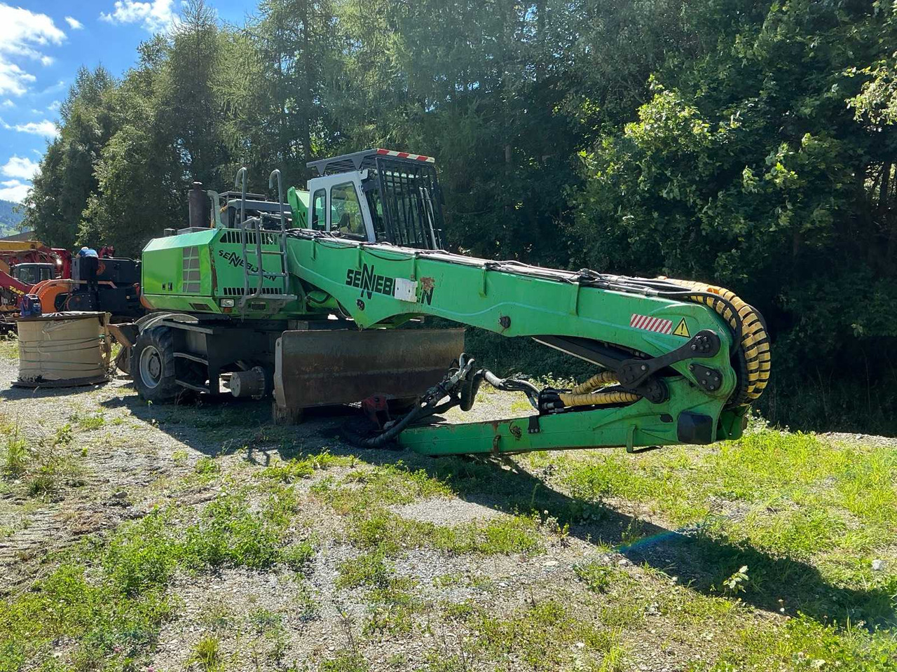 Sennebogen 718 - Wheel excavator: picture 3 Sennebogen 718 - Wheel excavator: picture 3