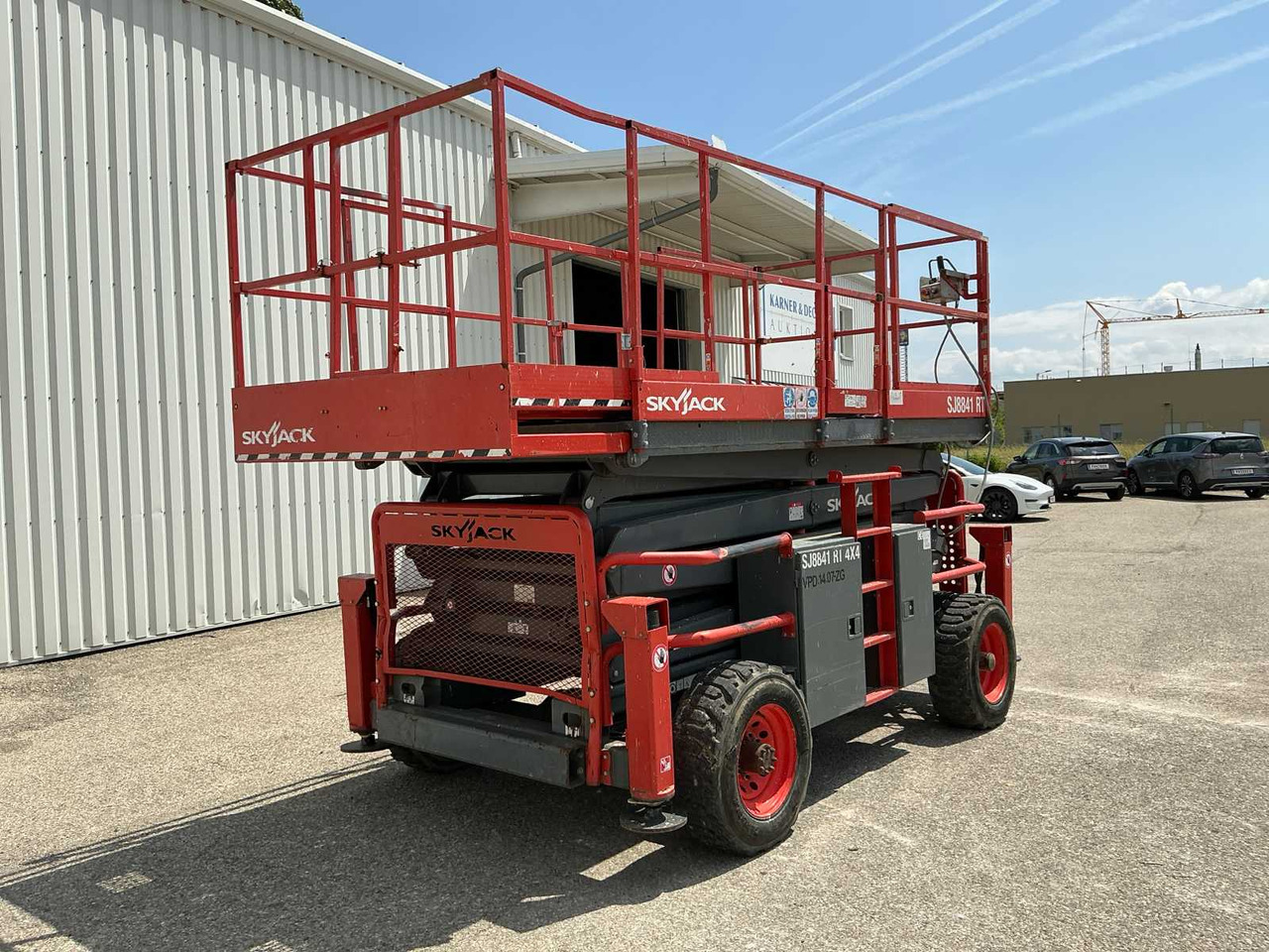 Skyjack SJ8841 RT 4x4 - Aerial platform: picture 4 Skyjack SJ8841 RT 4x4 - Aerial platform: picture 4
