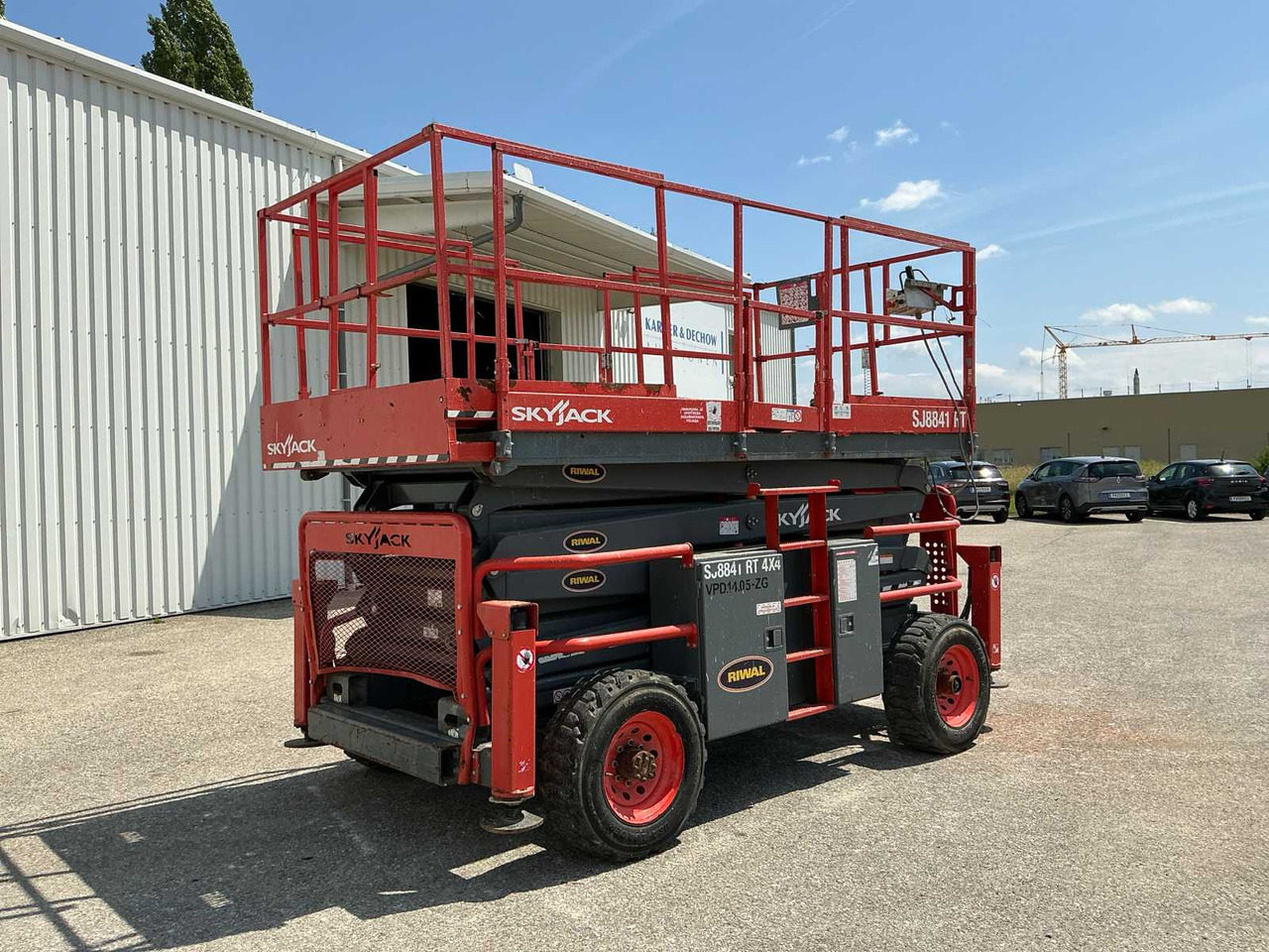 Skyjack SJ8841 RT 4x4 - Aerial platform: picture 4 Skyjack SJ8841 RT 4x4 - Aerial platform: picture 4