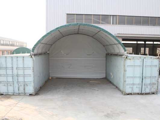 Stahlworks 20ft 6x6 meter met eind zeil - Storage tank: picture 1 Stahlworks 20ft 6x6 meter met eind zeil - Storage tank: picture 1