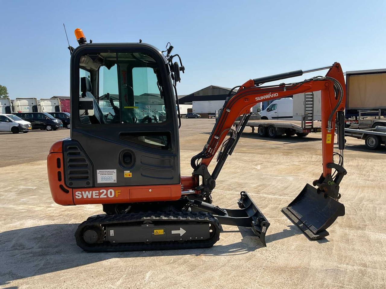 Sunward SWE20F - Mini excavator: picture 5 Sunward SWE20F - Mini excavator: picture 5