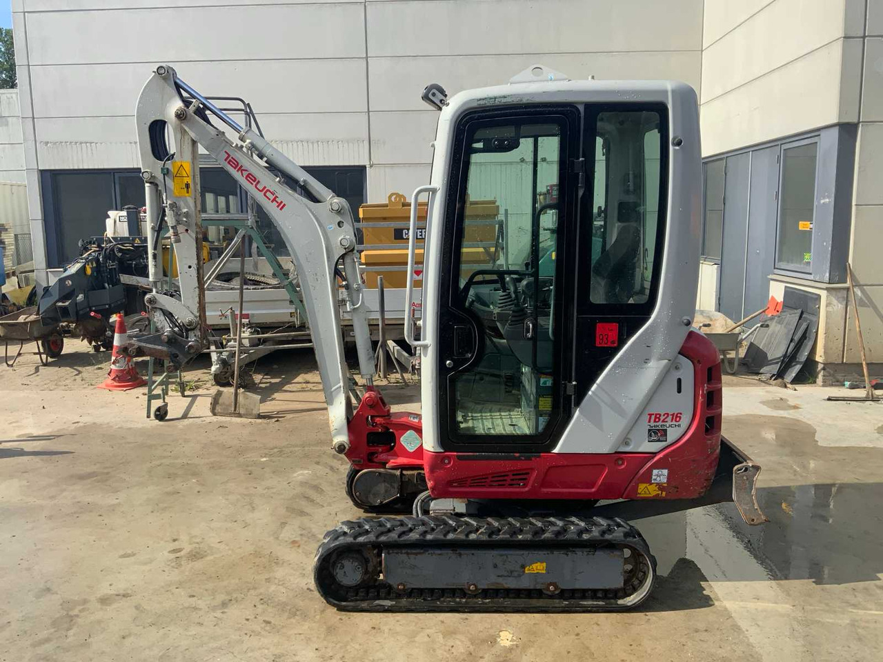 Takeuchi TB 216 - Mini excavator: picture 2 Takeuchi TB 216 - Mini excavator: picture 2