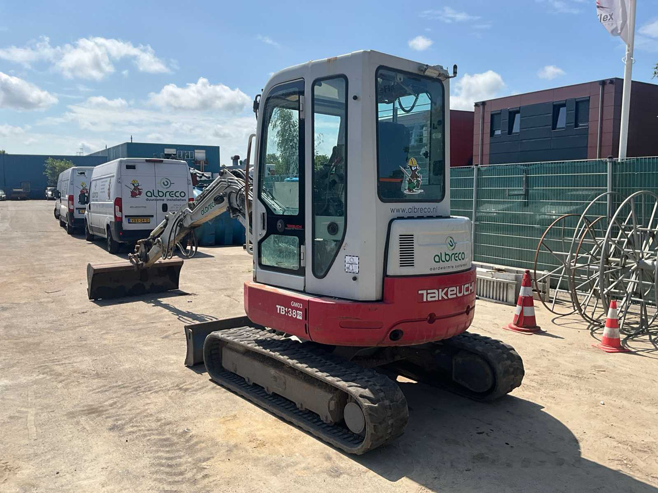 Takeuchi TB138FR - Mini excavator: picture 4 Takeuchi TB138FR - Mini excavator: picture 4