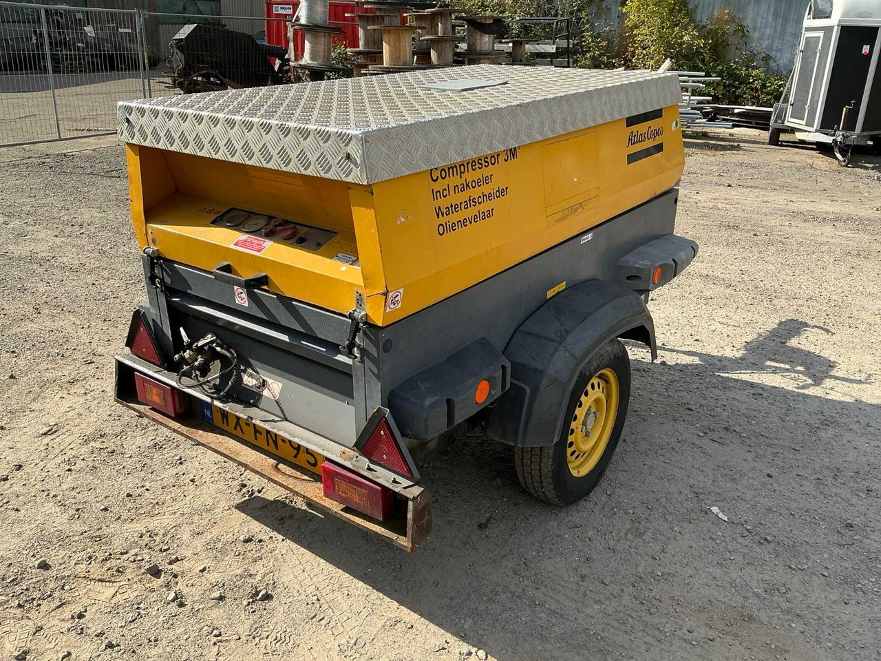 2007 ATLAS COPCO XAS5700 MOBILE COMPRESSOR - Trailer: picture 5 2007 ATLAS COPCO XAS5700 MOBILE COMPRESSOR - Trailer: picture 5
