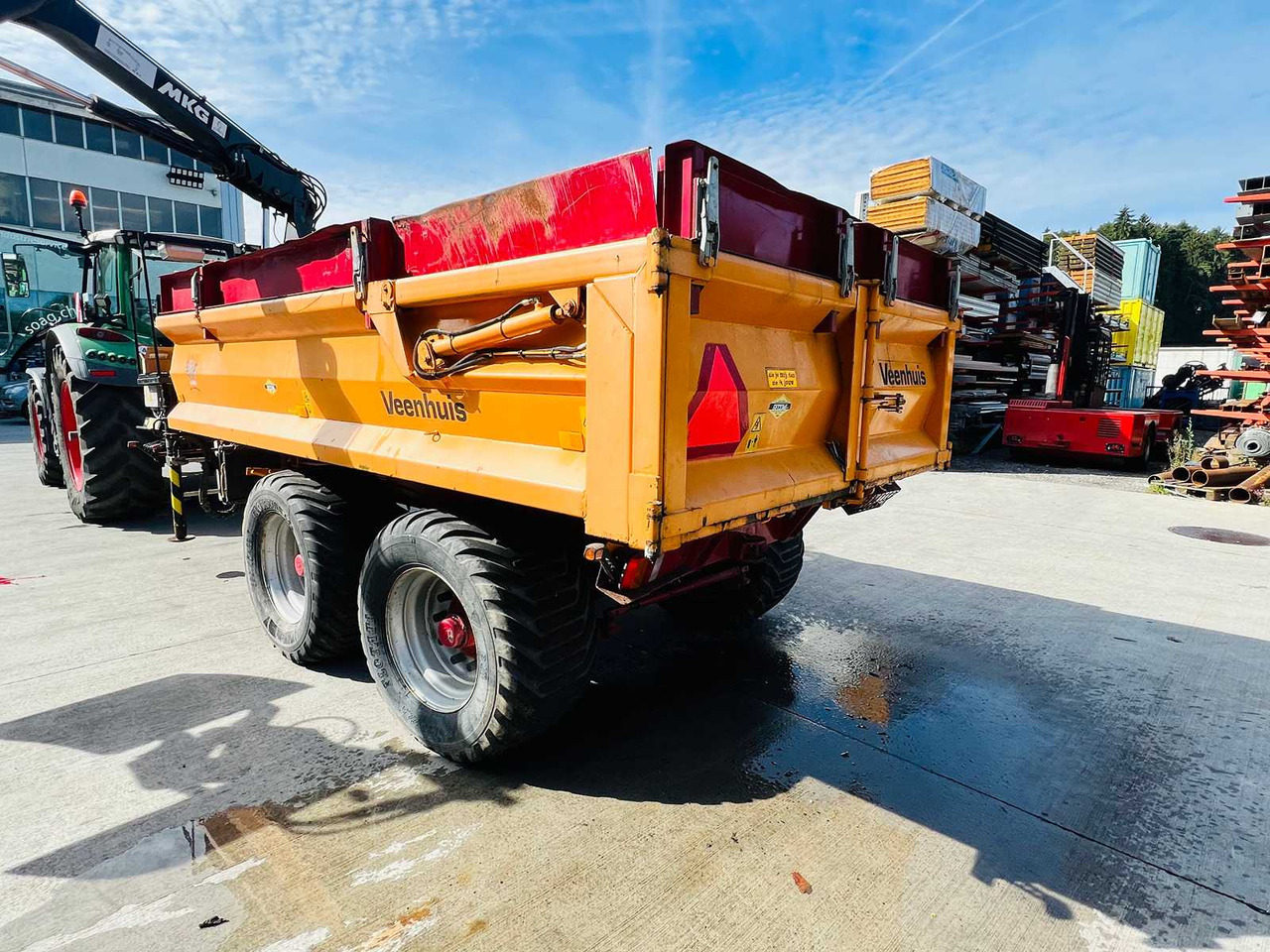 VEENHUIS JVK10000 - Farm tipping trailer/ Dumper: picture 2 VEENHUIS JVK10000 - Farm tipping trailer/ Dumper: picture 2