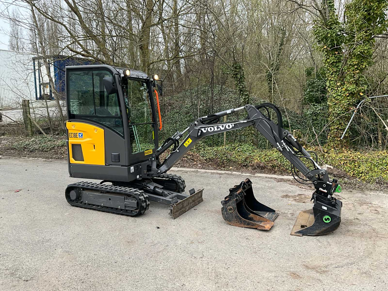 Volvo EC18E - Mini excavator: picture 2 Volvo EC18E - Mini excavator: picture 2